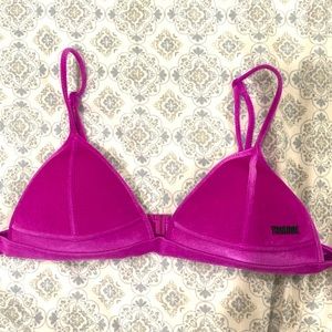 Triangl Swimwear Pink Swim Top